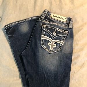 Rock Revival Womens Bootcut Jeans Abbie size 29